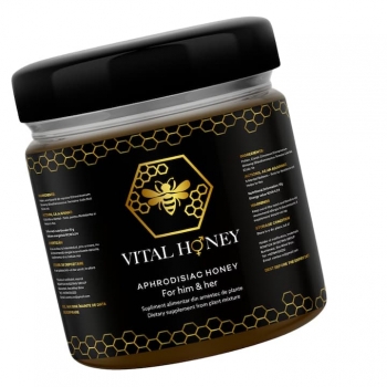 Vital Honey, Miere Afrodisiaca Pentru Potenta, borcan 240 g