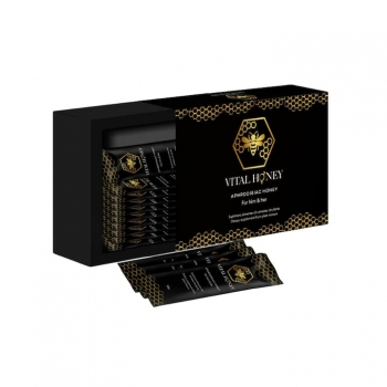 Vital Honey, 12 plicuri, Miere Afrodisiaca Pentru Potenta