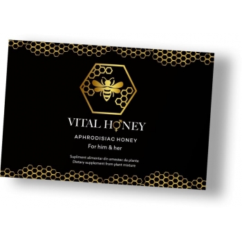 Vital Honey, 12 plicuri, Miere Afrodisiaca Pentru Potenta