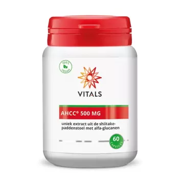 AHCC Vitals 500mg, 60 capsule