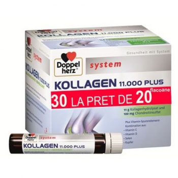Doppelherz Kollagen 11000 plus, 30 fiole (la pret de 20)