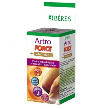 ArtroForce + Vitamina D3, 60 capsule, Beres Pharmaceuticals 