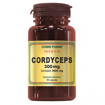 Cordyceps 300 mg, 60 capsule Premium Cosmopharm