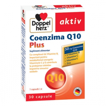 Coenzima Q10 Plus, 30 capsule, Doppelherz
