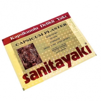 Sanitayaki, plasture antireumatic cu ardei, 17x12 cm