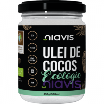 Ulei de cocos presat la rece, Niavis, Ecologic 500ml