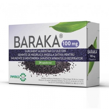 Baraka 100 mg, Pharco, 24 capsule moi