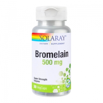 Bromelain (500mg) Secom, 30 capsule, Solaray
