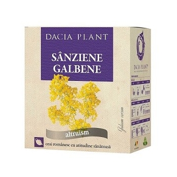 Ceai Sanziene Galbene, 50 g, Dacia Plant