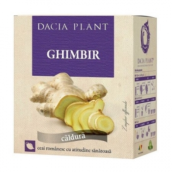 Ceai de ghimbir, 50 g, Dacia Plant