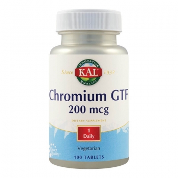 Chromium GTF 200mcg Secom - 100 tablete