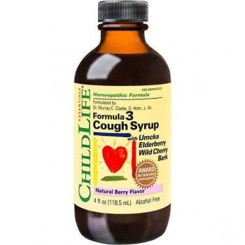 Cough Syrup, 118.5 ml, Secom (Childlife Essentials)