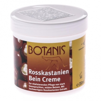 Crema pentru picioare cu extract de castane, 250 ml, Botanis