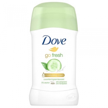 Deodorant stick Dove Go Fresh, 40 ml - Cucumber & Green Tea