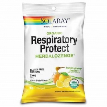 Dropsuri pentru gat Respiratory Protect Secom, 18 bucati