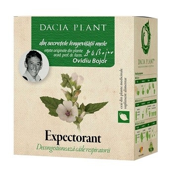 Ceai expectorant, 50 g, Dacia Plant