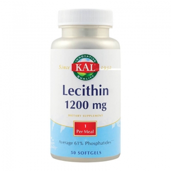 Lecithin 1200mg, 50 comprimate, Secom