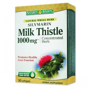 Silymarin Milk Thistle 1000 mg, 30 capsule, Nature's Bounty