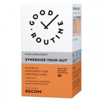 Synergize Your Gut Secom, 30 cps, Good Routine