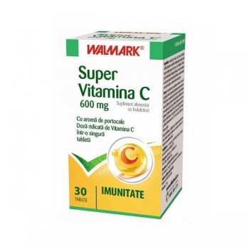Super Vitamina C 600mg, Walmark, 30 tablete