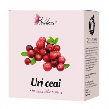 Uri ceai Sublima, 50 g, Dacia Plant