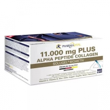 Alpha Peptide Collagen Plus, 11000 mg, PharmaVital, 50 fiole x 25 ml