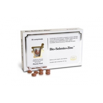 Bio-Seleniu + Zinc, 60 tablete, Pharma Nord