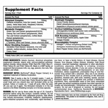 Universal Nutrition Animal Cuts, 42 plicuri