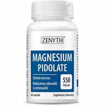 Supliment magneziu, Magnesium Pidolate, 60 capsule, Zenyth