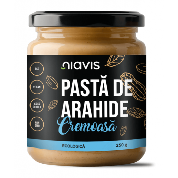 Pasta de Arahide Cremoasa Ecologica/Bio, 250g, Niavis