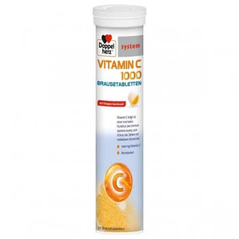 Vitamina C, 1000 mg, 40 comprimate eferv, Doppelherz