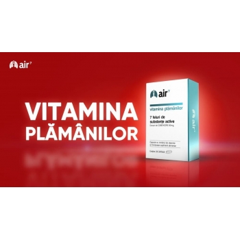 Air7 Vitamina plamanilor, Green Splid, 30 capsule