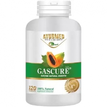 Gascure, 120 tablete, Ayurmed, Supliment digestie sanatoasa,