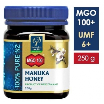 Miere de Manuka MGO 100, 250g, Manuka Health