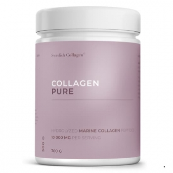 Pulbere de colagen hidrolizat Pure 10.000 mg, 300 g, Swedish Collagen