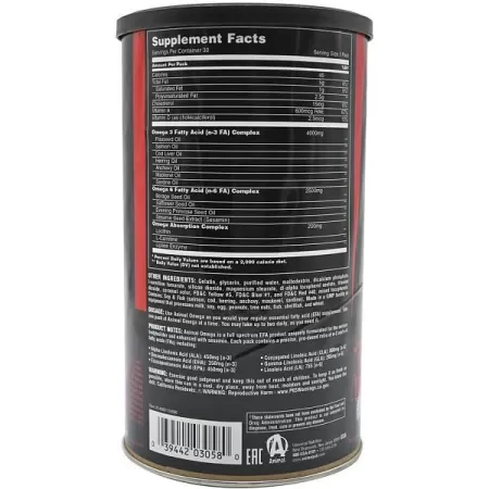 Universal Nutrition Animal Omega, 30 plicuri