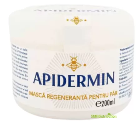 Apidermin masca regeneranta pentru par, Complex Apicol, 200 ml