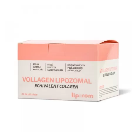 Colagen lipozomal Vollagen, Liporom, 30 plicuri