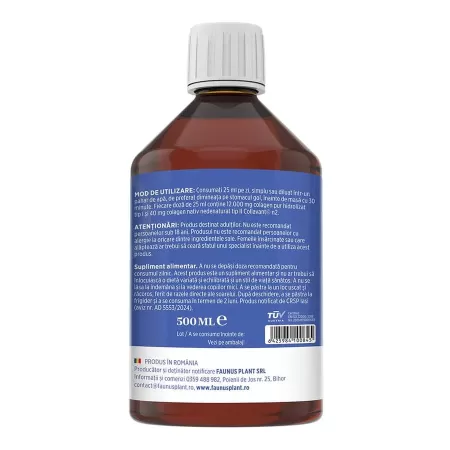 Colagenus Articulatii Forte, Faunus Plant, 500 ml