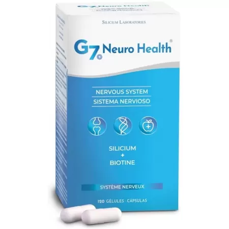 G7 Neuro Health, Silicium Espana, 120 capsule