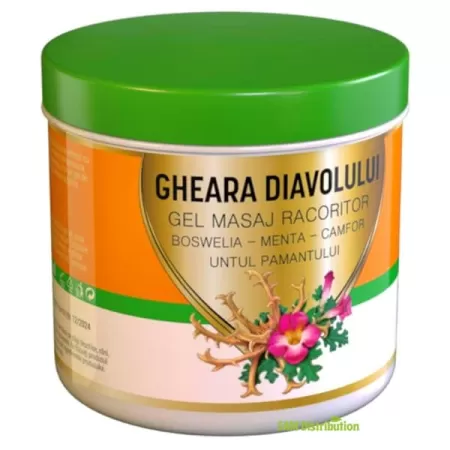 Gel de masaj racoritor Gheara Diavolului, Praemium, 275 ml