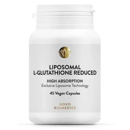 L-Glutathione Lipozomal Reduced, Novo Biomedics, 45 capsule