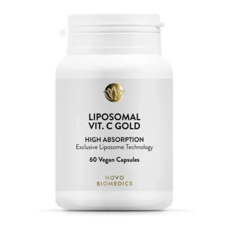 Vitamina C Lipozomala Gold, Novo Biomedics, 60 capsule