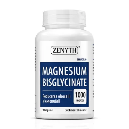 Magneziu Bisglicinat, 90 capsule, Zenyth