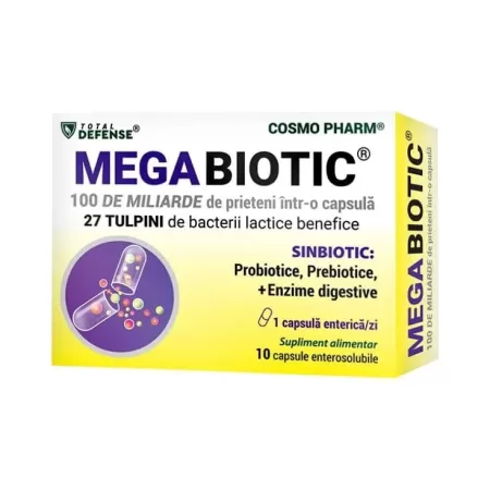 MegaBiotic, 10 capsule, Cosmopharm 