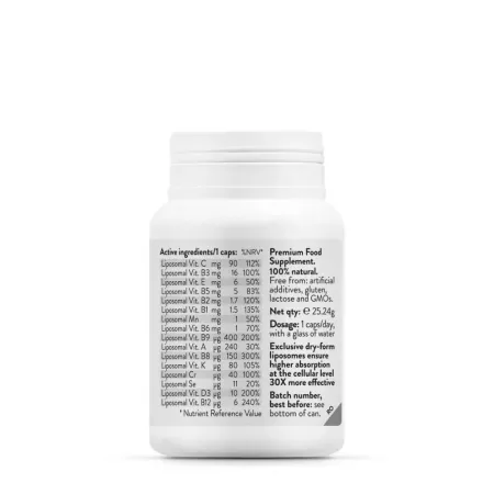 Multivitamine Complete Lipozomale, Novo Biomedics, 45 capsule