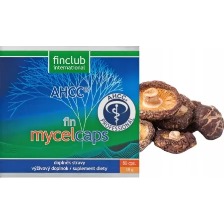 Fin Mycelcaps AHCC, 80 capsule, Finclub