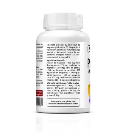Pentamag Magneziu Complex, 90 capsule, Zenyth