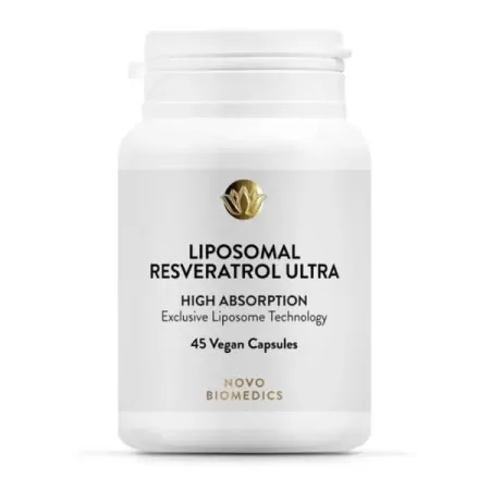 Resveratrol Lipozomal Ultra, Novo Biomedics, 45 capsule
