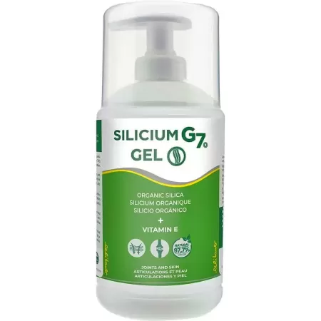 Silicium G7, Silicium Espana, Gel cu siliciu + vitamina E, 500ml